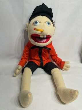 24” SuperMarioLogan Rapper Jeffy hand puppet Great Condition